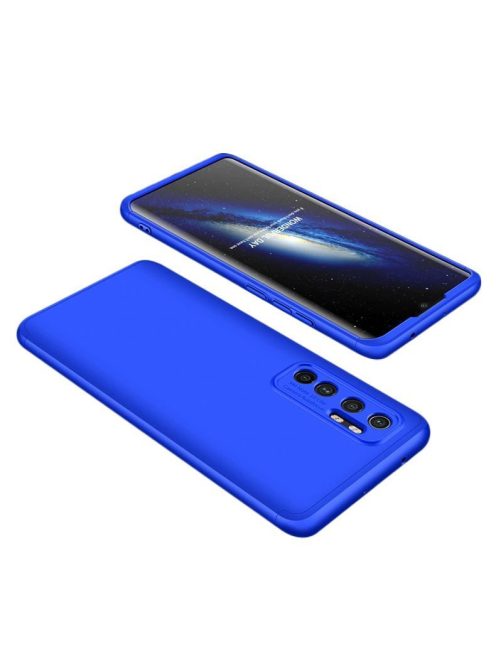 R-PROTECT Xiaomi Mi Note 10 Lite GKK Tok 360 Előlap-Hátlapi Védelemmel Full Body Protection Kék