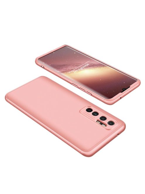 R-PROTECT Xiaomi Mi Note 10 Lite GKK Tok 360 Előlap-Hátlapi Védelemmel Full Body Protection Pink