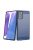 R-PROTECT Samsung Galaxy Note 20 Szilikon Tok Carbon TPU Kék