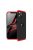 R-PROTECT iPhone 12 Pro Max GKK Tok 360 Előlap-Hátlapi Védelemmel Full Body Protection Fekete-Piros