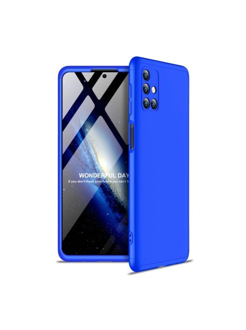 R-PROTECT Samsung Galaxy M31s GKK Tok 360 Előlap-Hátlapi Védelemmel Full Body Protection Kék