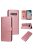 R-PROTECT Samsung Galaxy S10 Notesz Tok Elegant Magnet Kitámasztható Kártyatartóval Rózsaszín