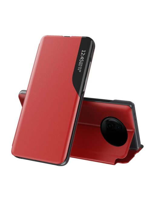R-PROTECT Xiaomi Redmi Note 9T 5GNotesz Tok ECO VIEW Elegant BookCase Piros