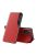 R-PROTECT Xiaomi Redmi K40 Pro+ / K40 Pro / K40 / Poco F3Notesz Tok ECO VIEW Elegant BookCase Piros